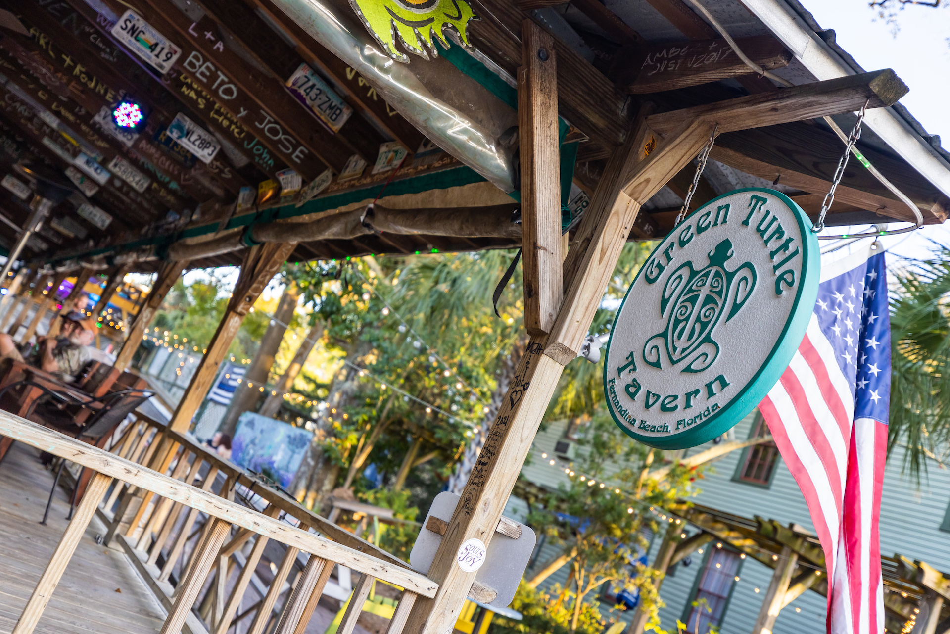 Green Turtle Tavern in Fernandina Beach, Florida